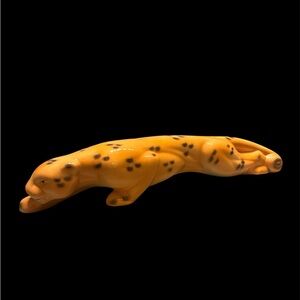 Vintage Ceramic Stalking Leopard